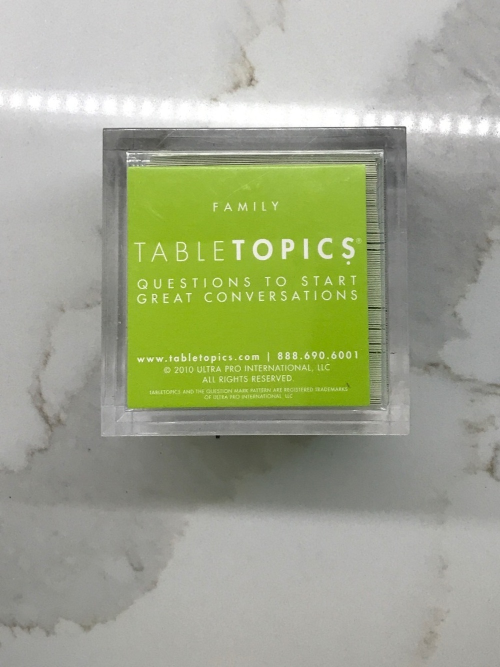 TableTopics Conversation Starters - Family Edition